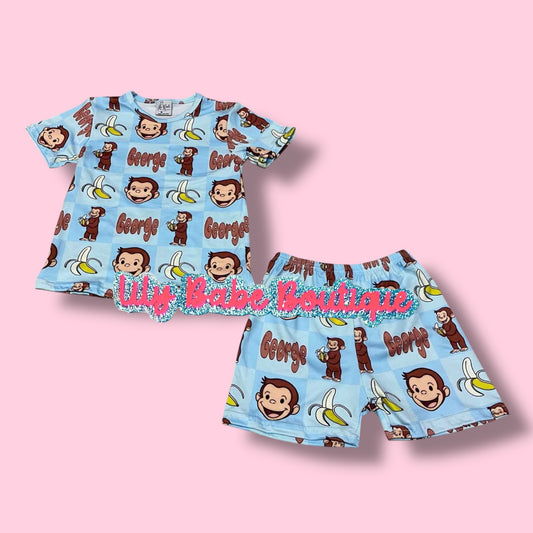 Blue Monkey 2 Piece
