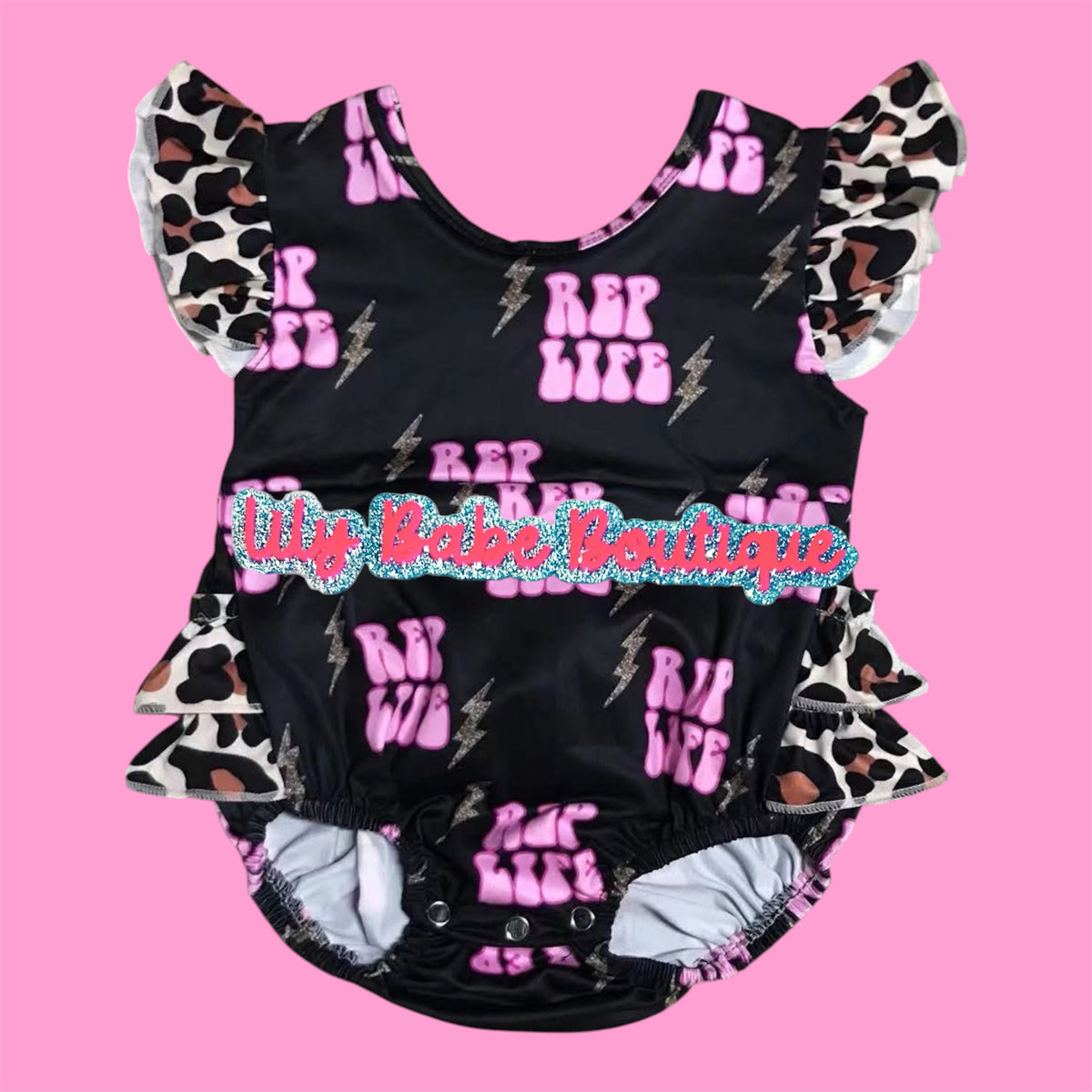 Rep Life Frill Onesie