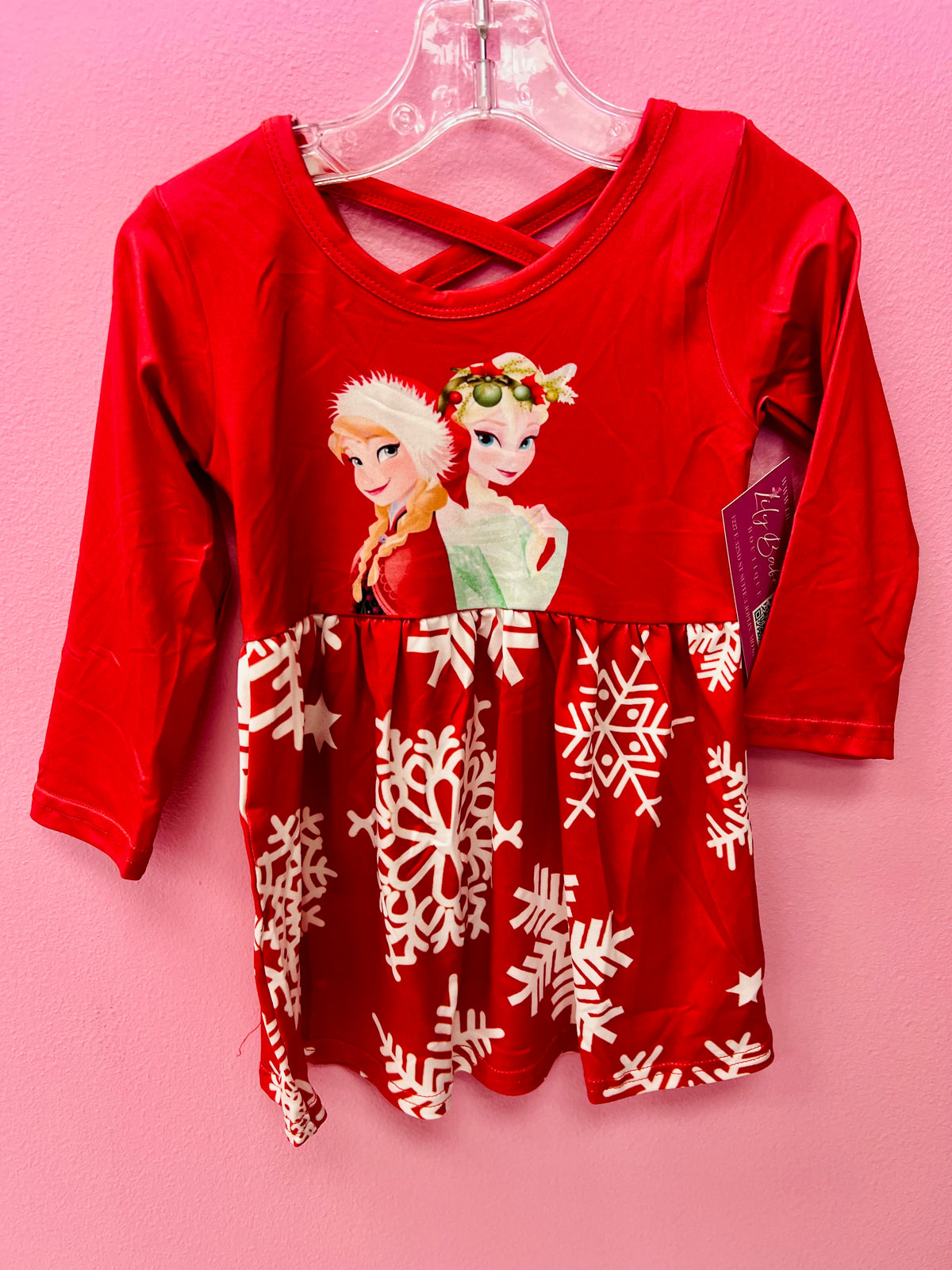 Winter Sister Snowflake Dress