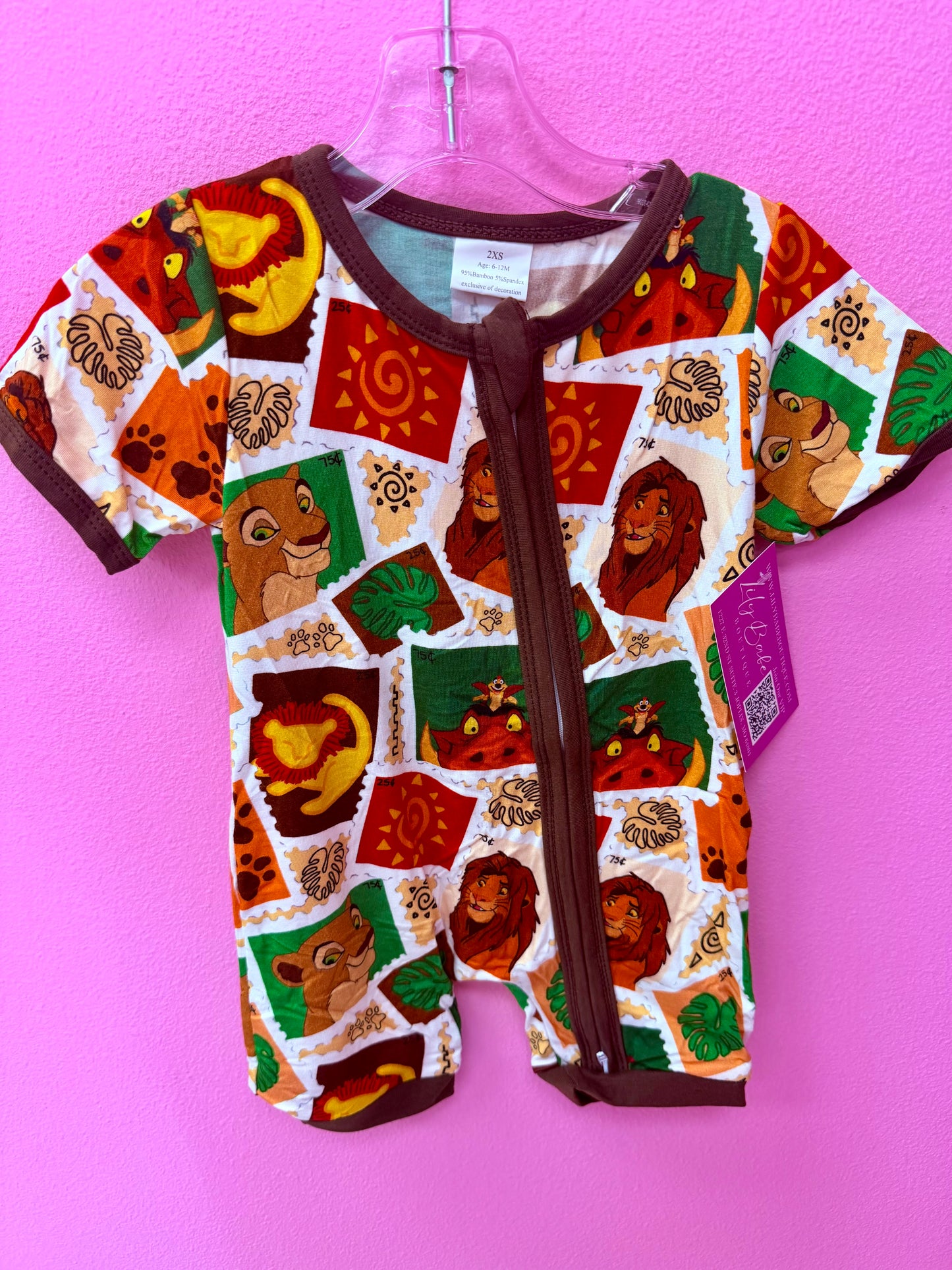 Lion Bamboo Shortie