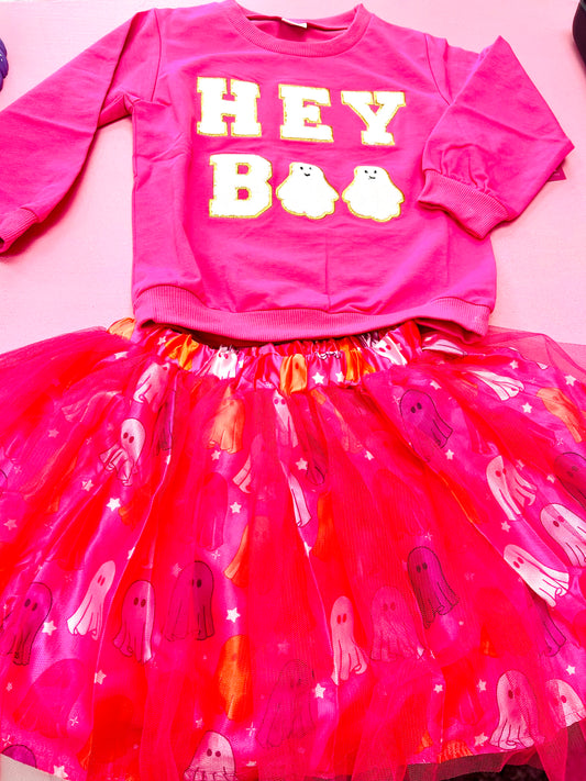 Hey Boo Tulle Skirt 2 PC