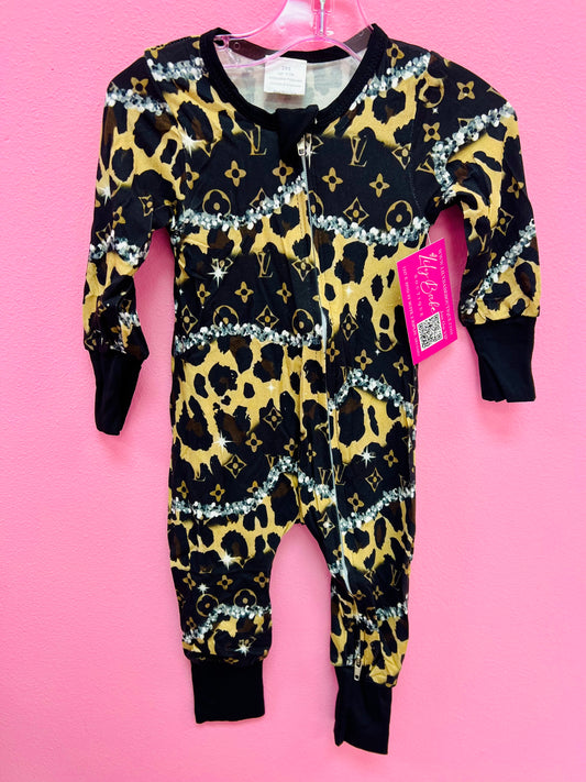 Sparkle Spots Bamboo Zippie