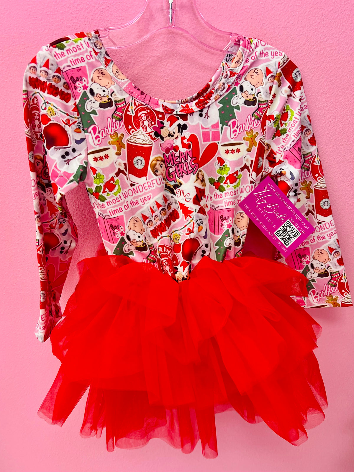 Winter Mash Up Tutu Onesie