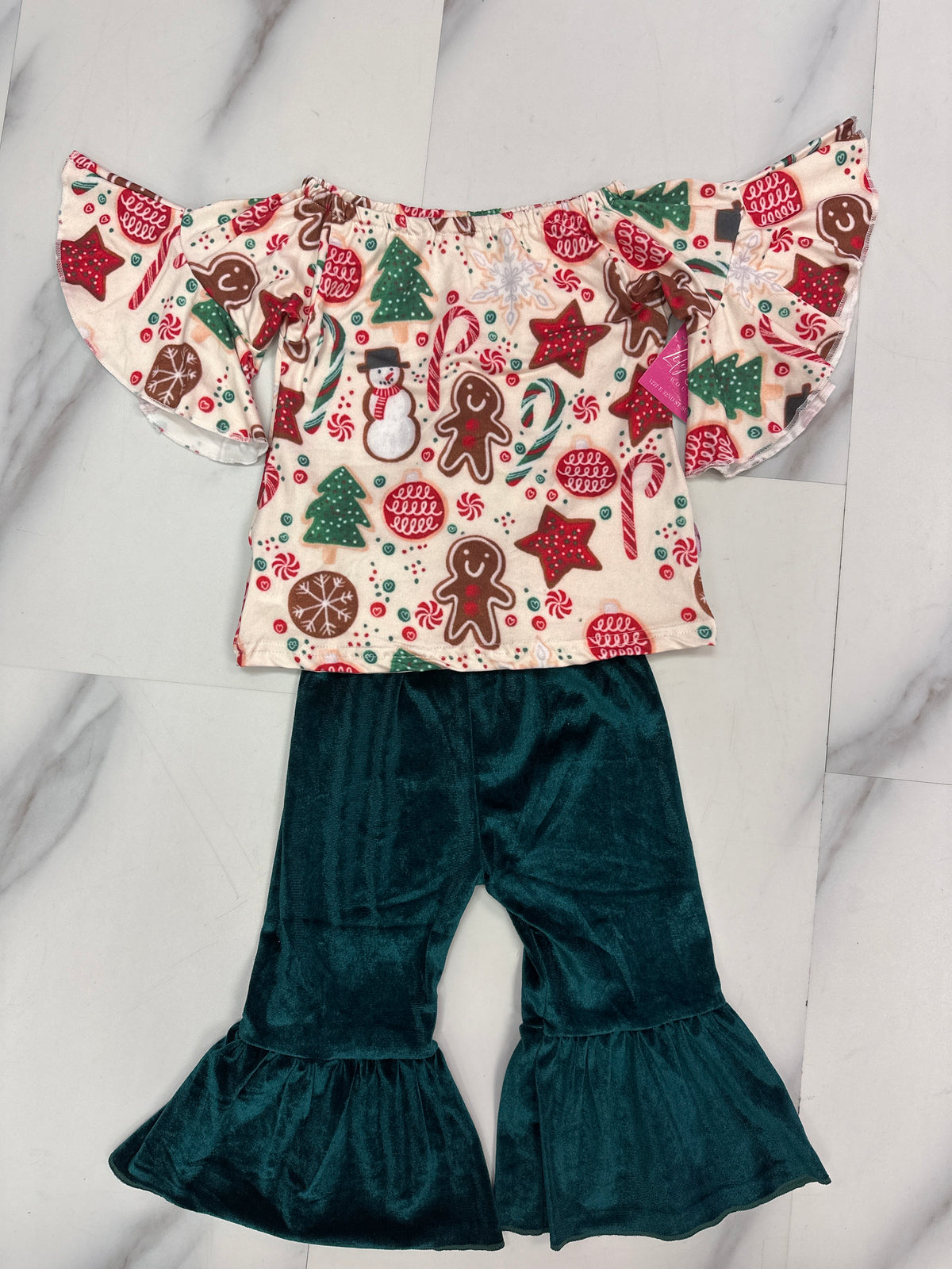 Gingerbread Bell Set