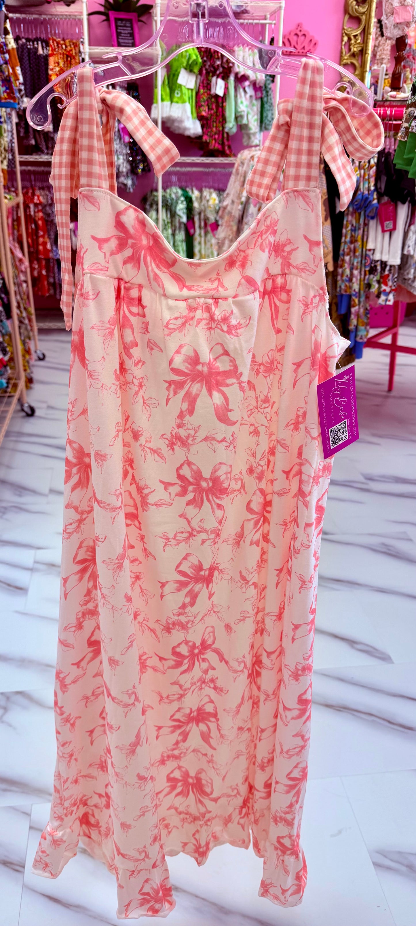 Adult Floral Flowy Dress