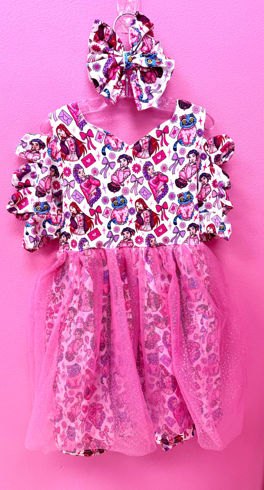 Tulle, Bows, Sparkles & Hunters Dress & Bow