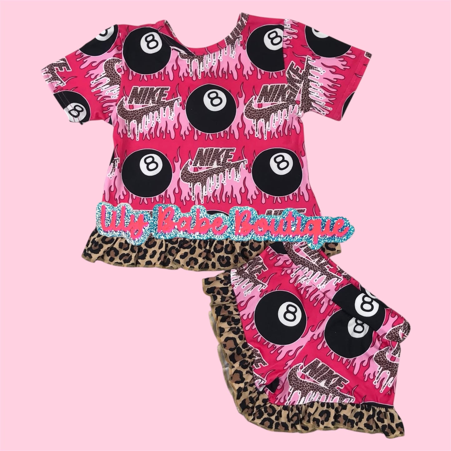 Wild 8 Flutter Back 2 Pc