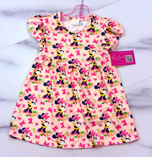 Polka Dot Bow Mousey Dress