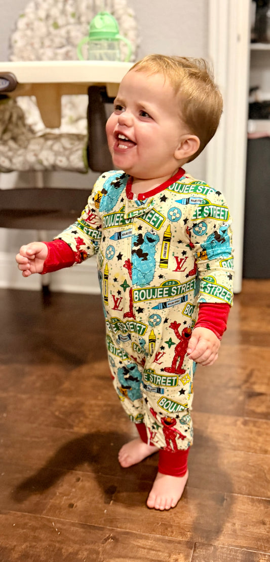 Boujee Street Bamboo Zippie