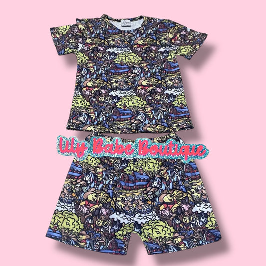 Cowboy Bear & Friends 2 Piece