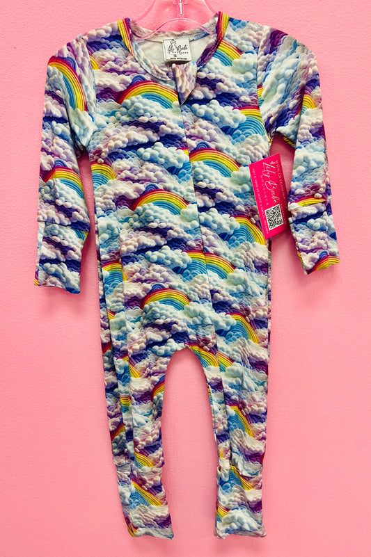 3D Rainbow Bamboo Zippie