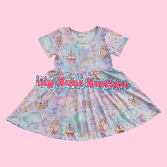 Unicorn Cupcakes Dress