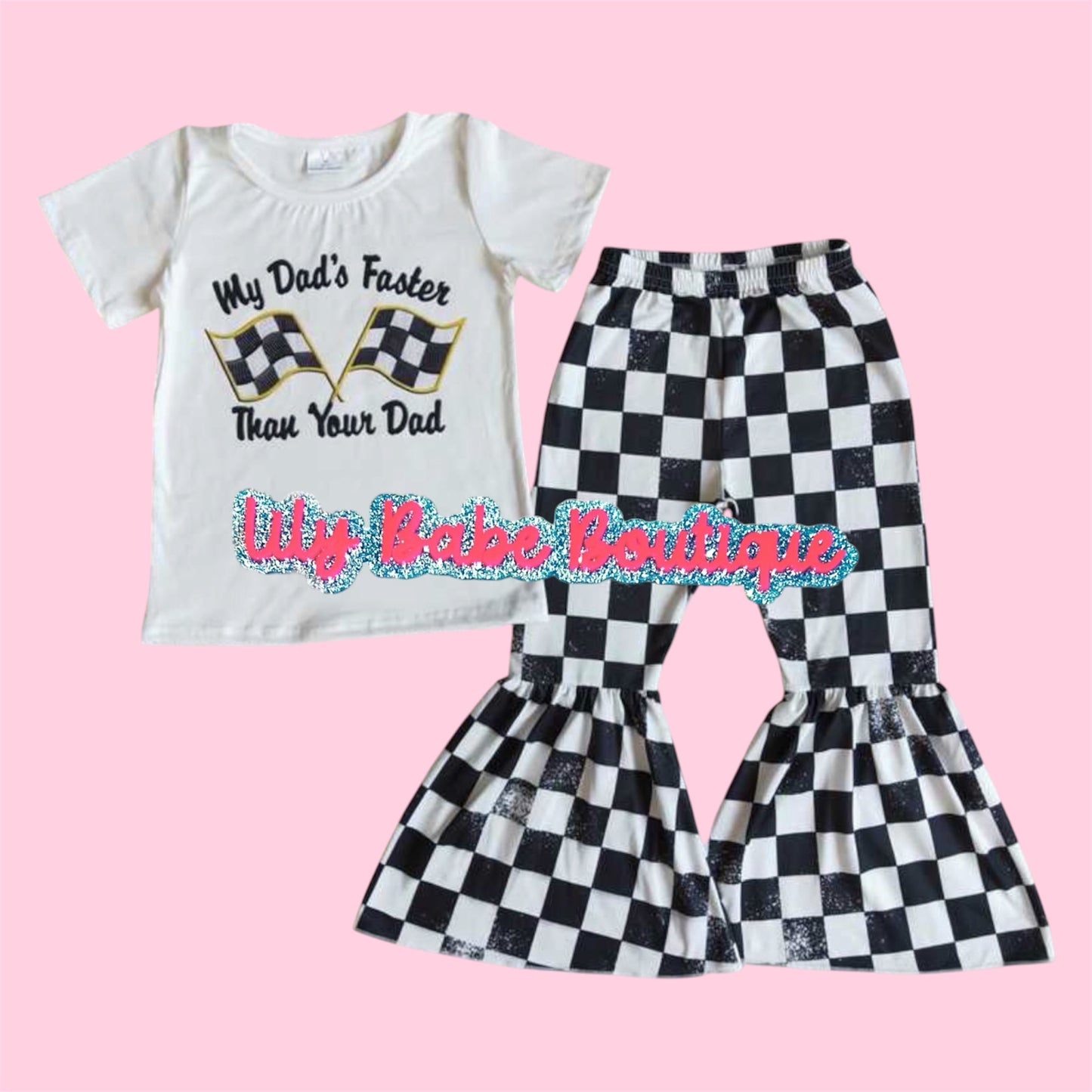 My Dad’s Faster Than Your Dad 2 Pc Bell Set (Copy)