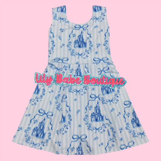 Bluebird & Castle Yoga Dress