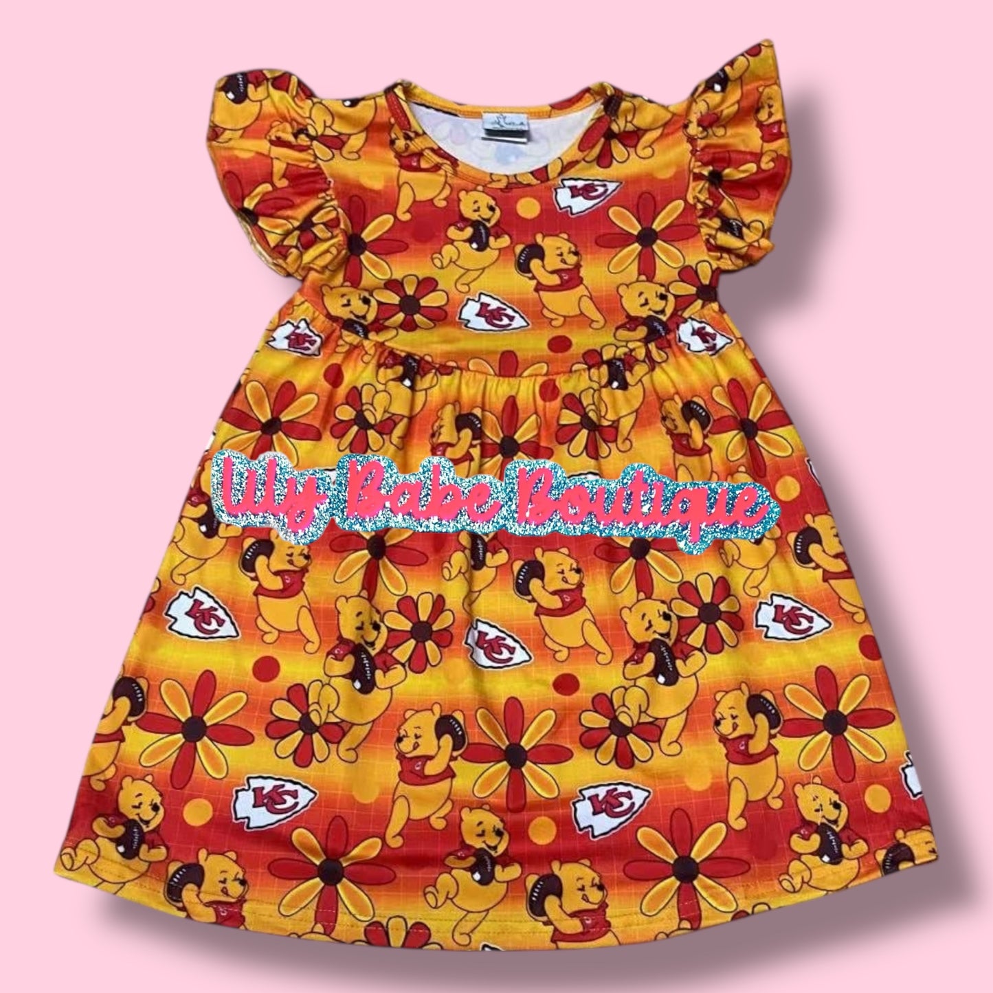 Football & Honey Bear Dress