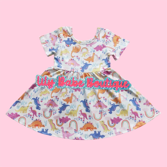 Happy Dinosaurs Dress