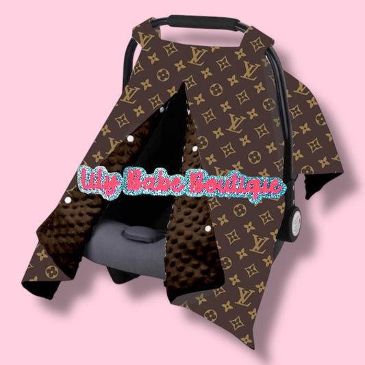 Winter Car Seat/Carrier Cover