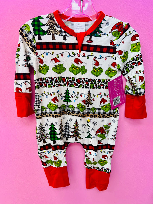 Man Green Lights Bamboo Zippiee