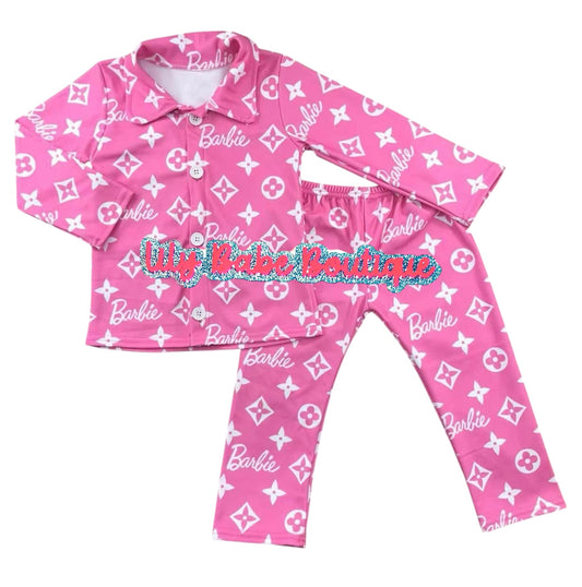 Pink Flannel Jammies