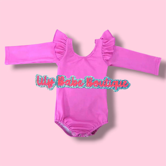 Bright Pink LS Leo