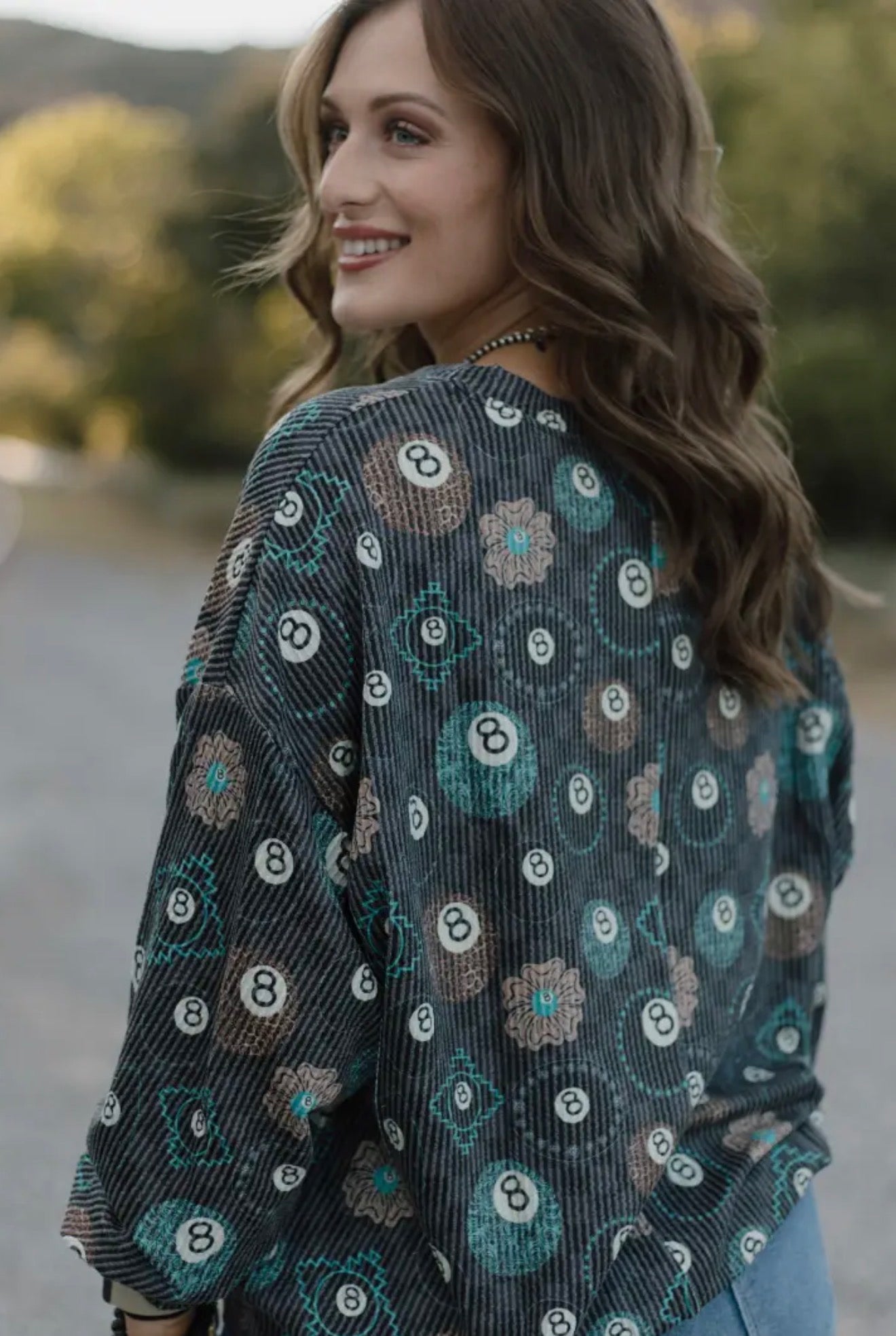 Woman’s Break Shot Blossom Top